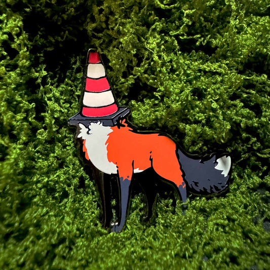 CONE FOX – Enamel Pin
