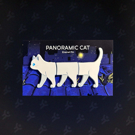 PANORAMIC CAT – Enamel Pin
