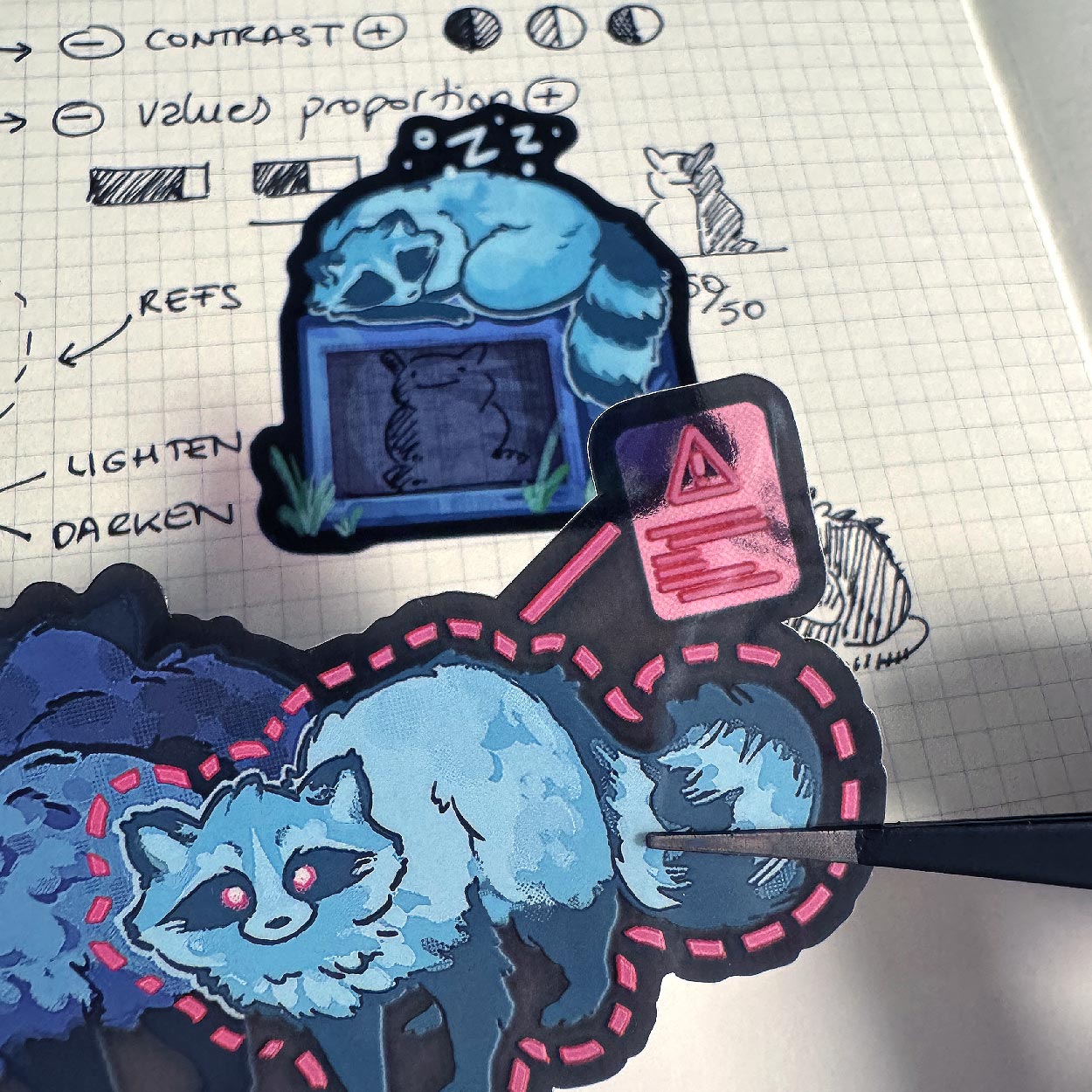 Static – Sticker Sheet